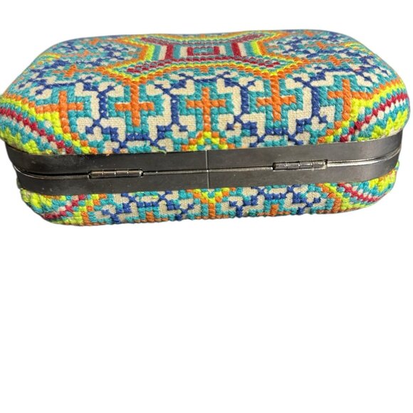 Cross Stitch Clutch Every day Bag - Picture 4 of 15